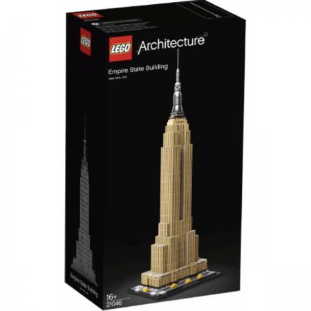 LEGO Architecture Empire State Building (21046) — 1.767 stukjes, huren vanaf €5,75/week