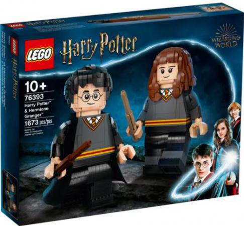 LEGO Bouwstenen 1000-2000 Harry Potter Harry Potter Hermelien Griffel (76393) — 1.673 stukjes, huren vanaf €9,75/week