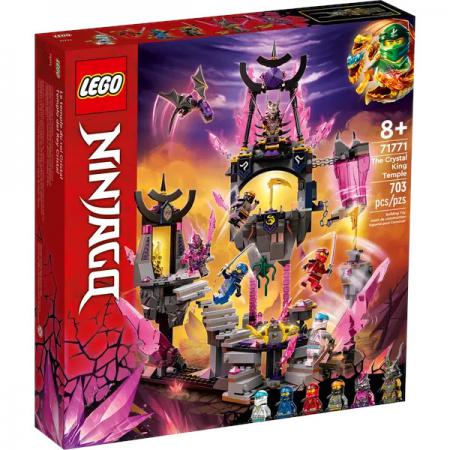 LEGO Ninjago Tempel van de Kristalkoning (71771) — 703 stukjes, huren vanaf €5,25/week