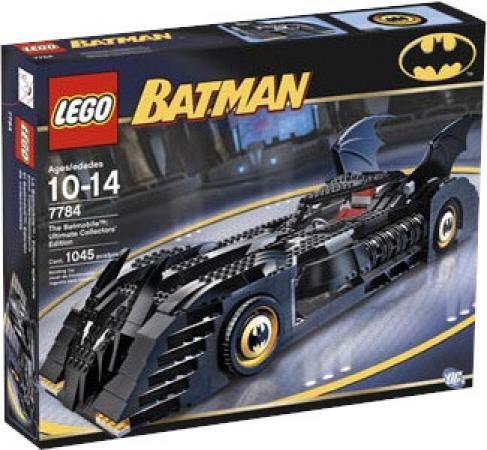 LEGO Bouwstenen 1000-2000 The Batmobile Ultimate - 7784A (7784A) — 1.045 stukjes, huren vanaf €10,75/week